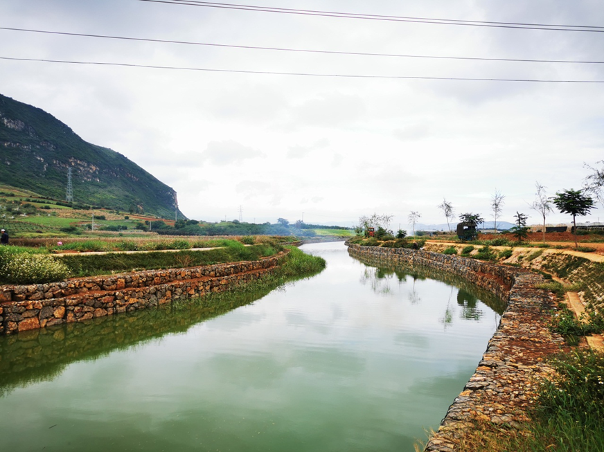 图为治理后的沙甸河